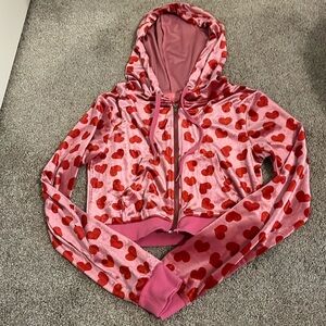 Jennifer’s body heart zip up hoodie